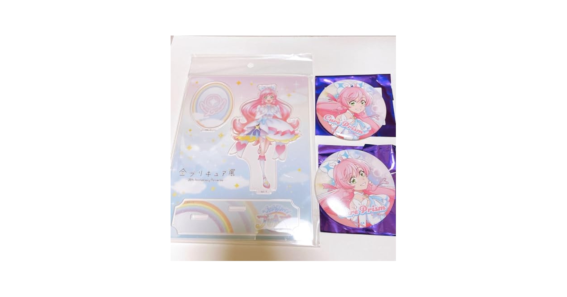 Amazon.co.jp: 全プリキュア展 20周年 缶バッジ アクリル